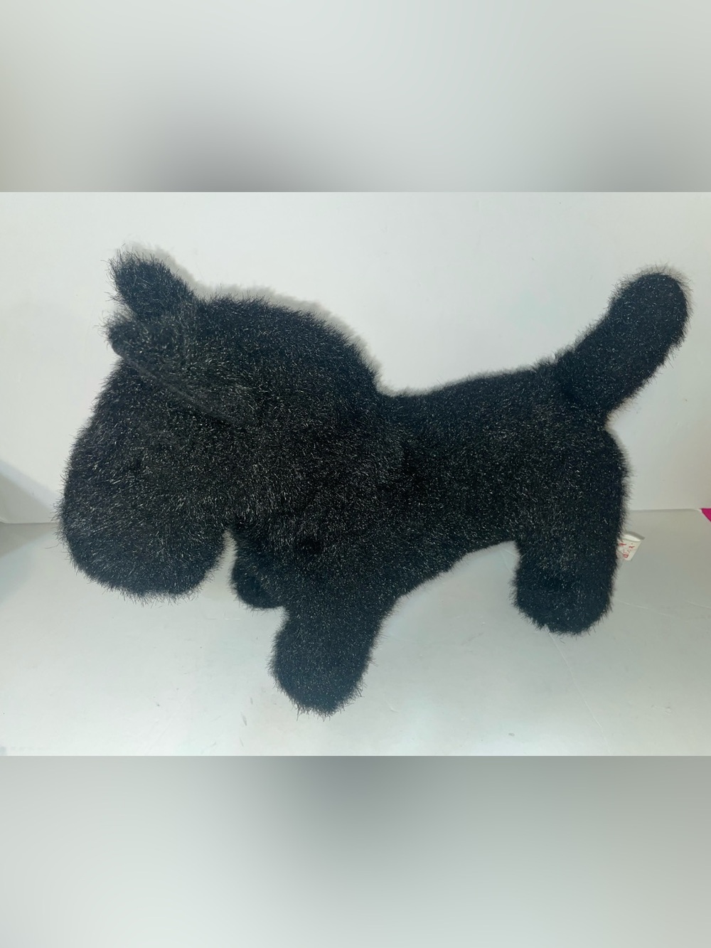 Douglas Cuddle Toy Black Scottie 11” Terrier Dog Plush Stuffed Animal